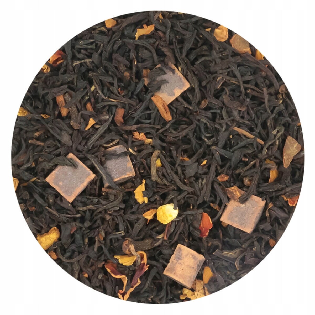 Herbata czarna CZEKOLADOWY GRZANIEC smak świąteczna czekolada z przyprawami - herbata liściasta sypana mieszanka napar susz - gotowa na prezent upominek