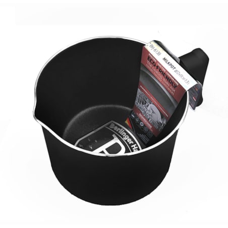 Garnek do mleka 1,2 l czarny Berlinger Haus BH-6138