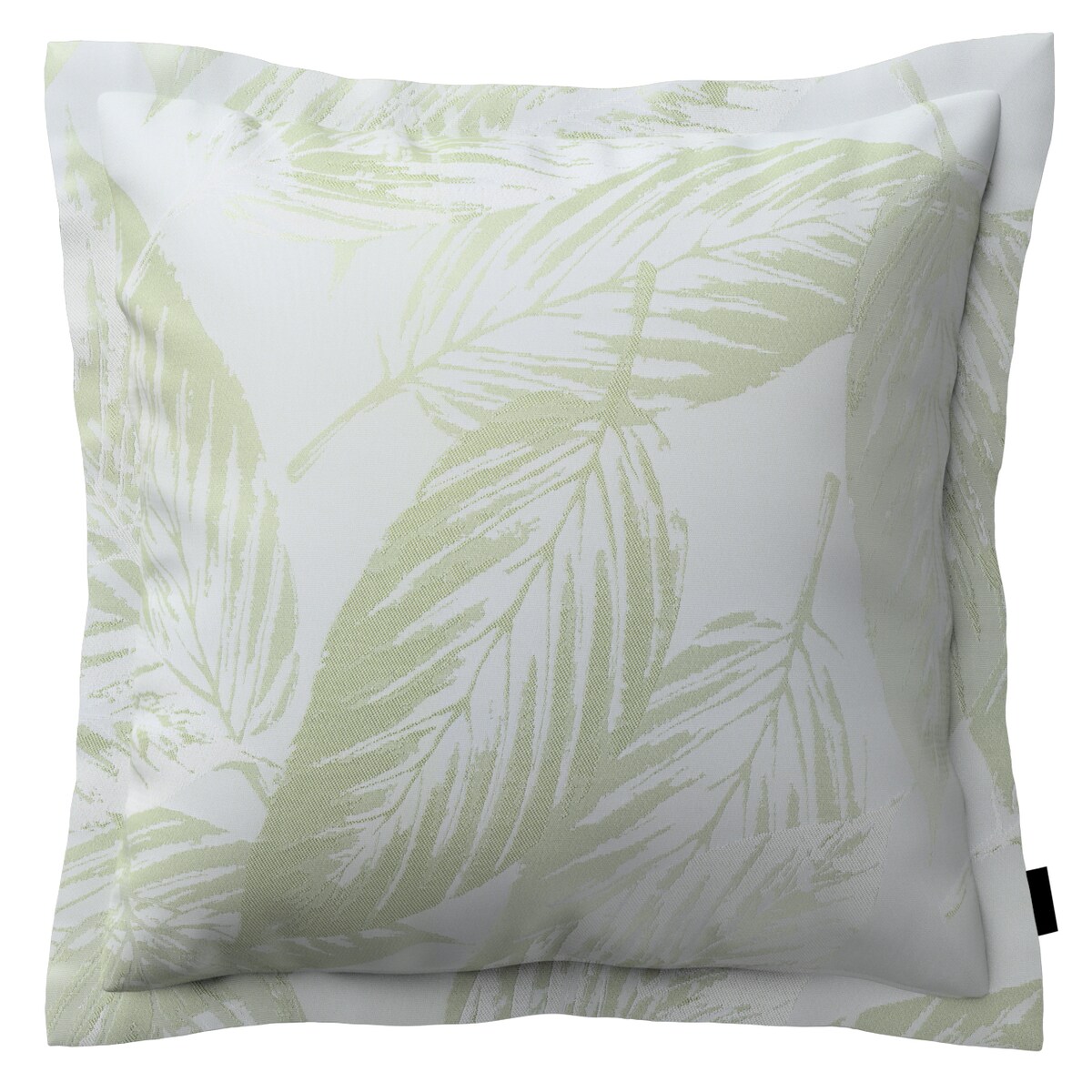 Poszewka Mona na poduszkę 45x45 zielone liście