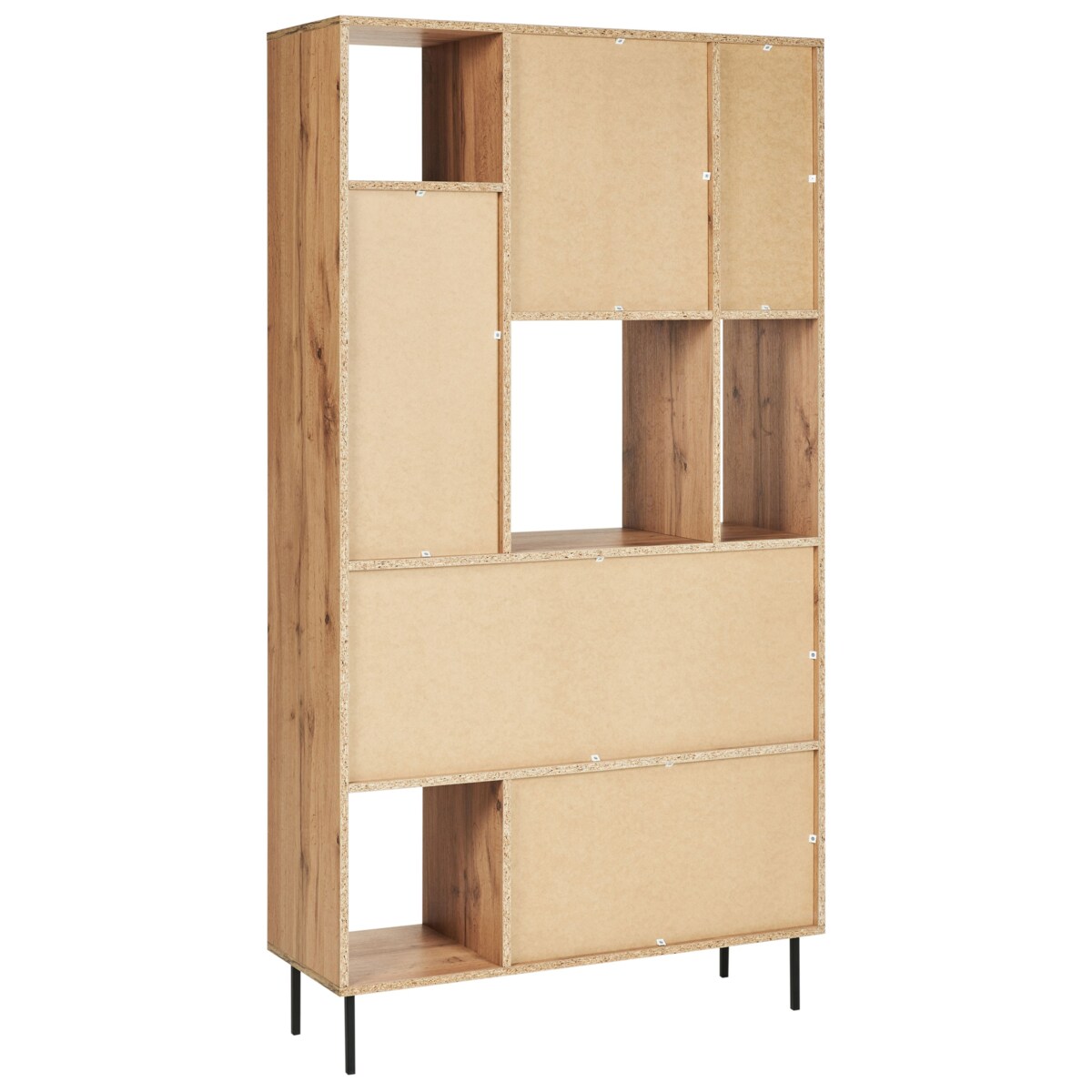 Regał 5 półek AMOS Jasne drewno