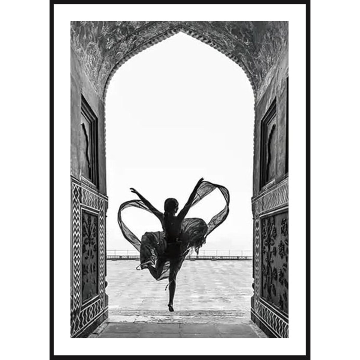 Poster Story, Plakat, Obraz - Łuk Taj Mahal, wymiary 30 x 42 cm