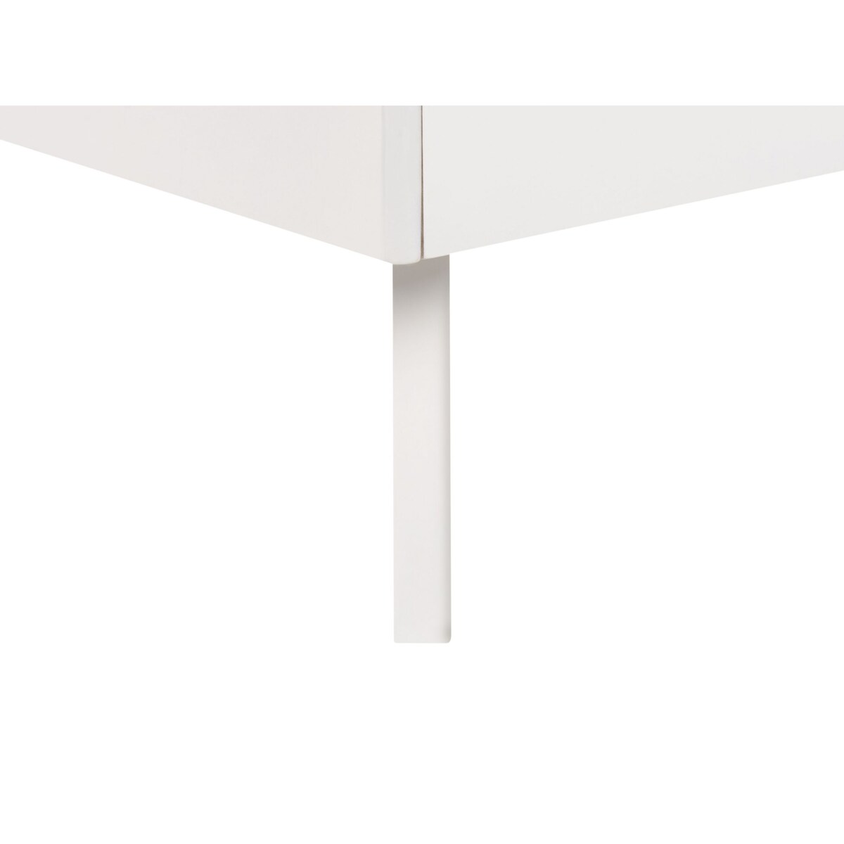 Łóżko 140 x 200 cm białe BERRIC