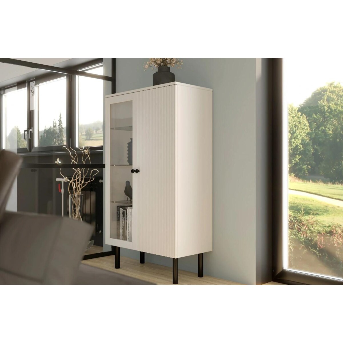 Biała witryna Visby NORVIK High