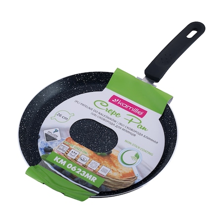 Patelnia do naleśników z powłoką marmurkową 26cm KAMILLE