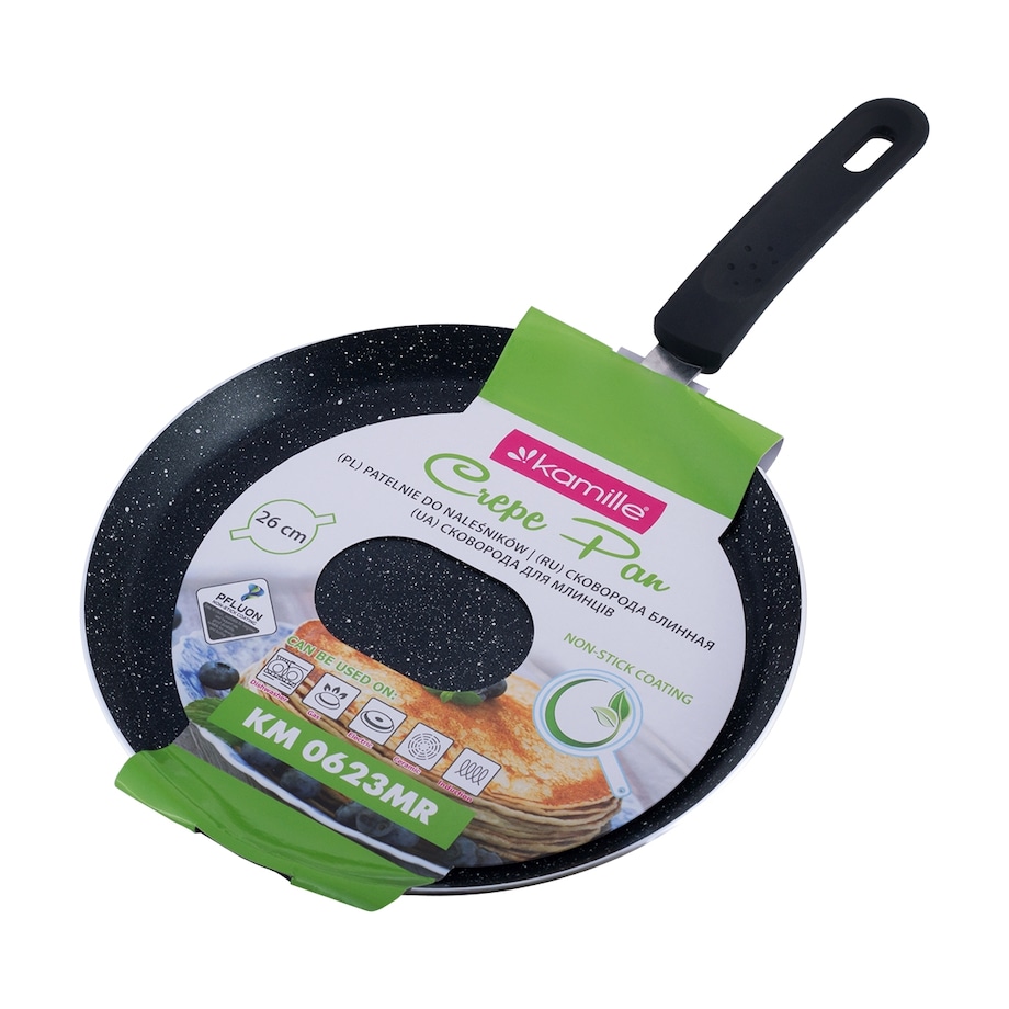 Patelnia do naleśników z powłoką marmurkową 26cm KAMILLE