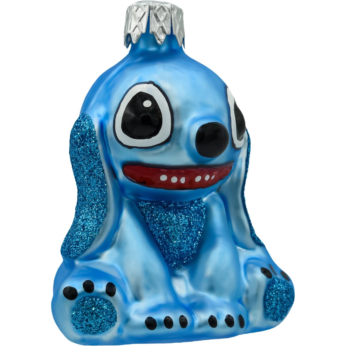 Bombka choinkowa: Stitch: błękitny