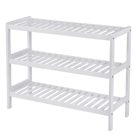 Szafka Na Buty 70X26X55 Cm Biały