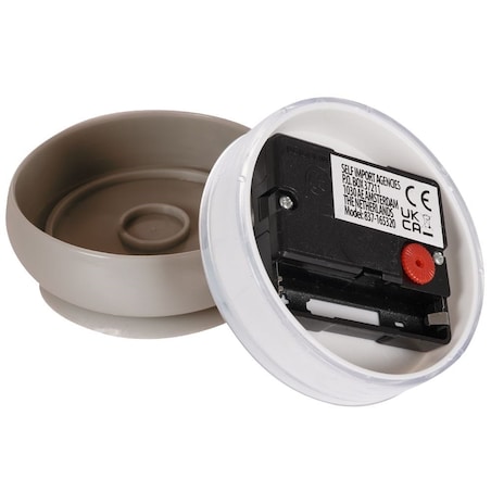 Zegar Ścienny Łazienkowy z Przyssawką Wodoodporny na Przyssawki mały 7,5 cm