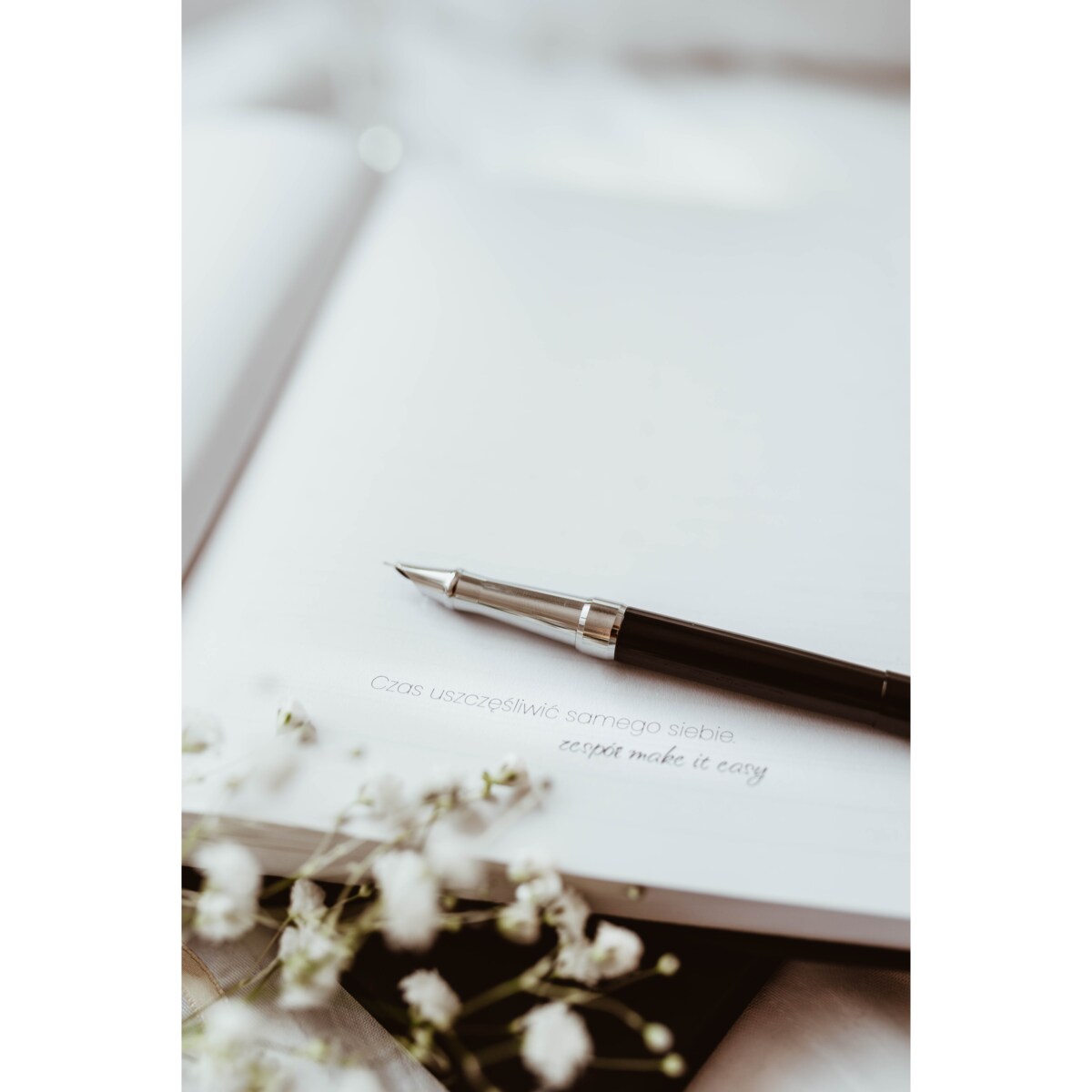 Zestaw z piórem wiecznym BLACK