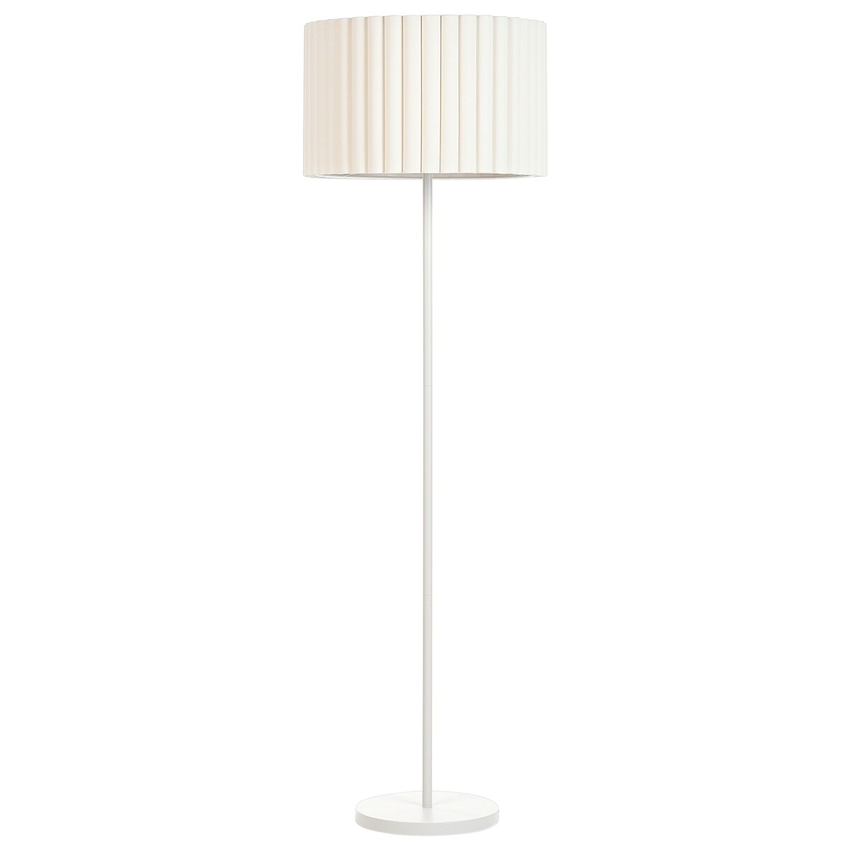 Lampa podłogowa LOURENS Metal Kremowy