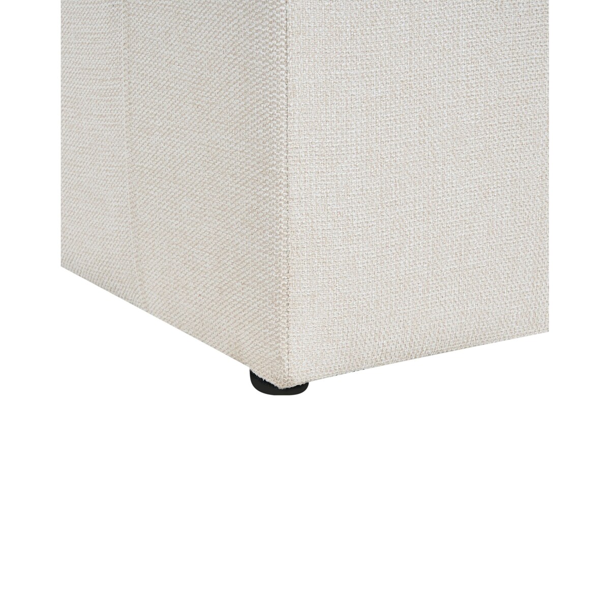 Fotel tapicerowany jasnobeżowy ALLA