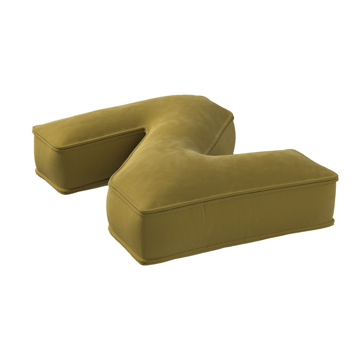 Poduszka literka Z, oliwkowy zielony, 35x40cm, Posh Velvet