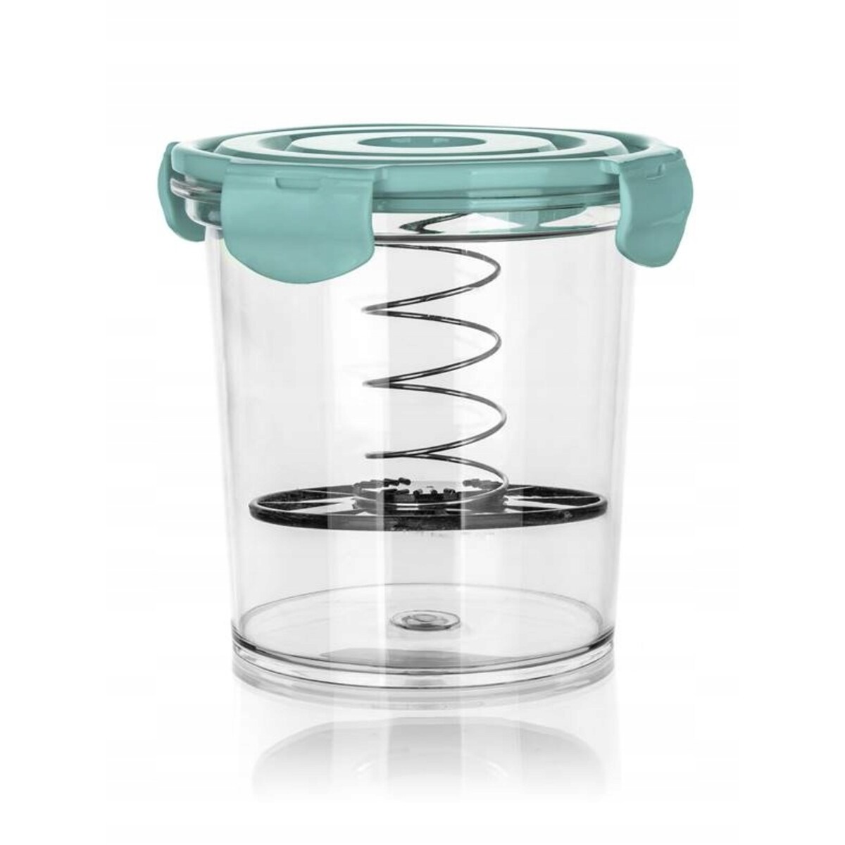 SŁOIK POJEMNIK na jedzenie ze sprężyną do kiszenia marynowania 1,8L żywność