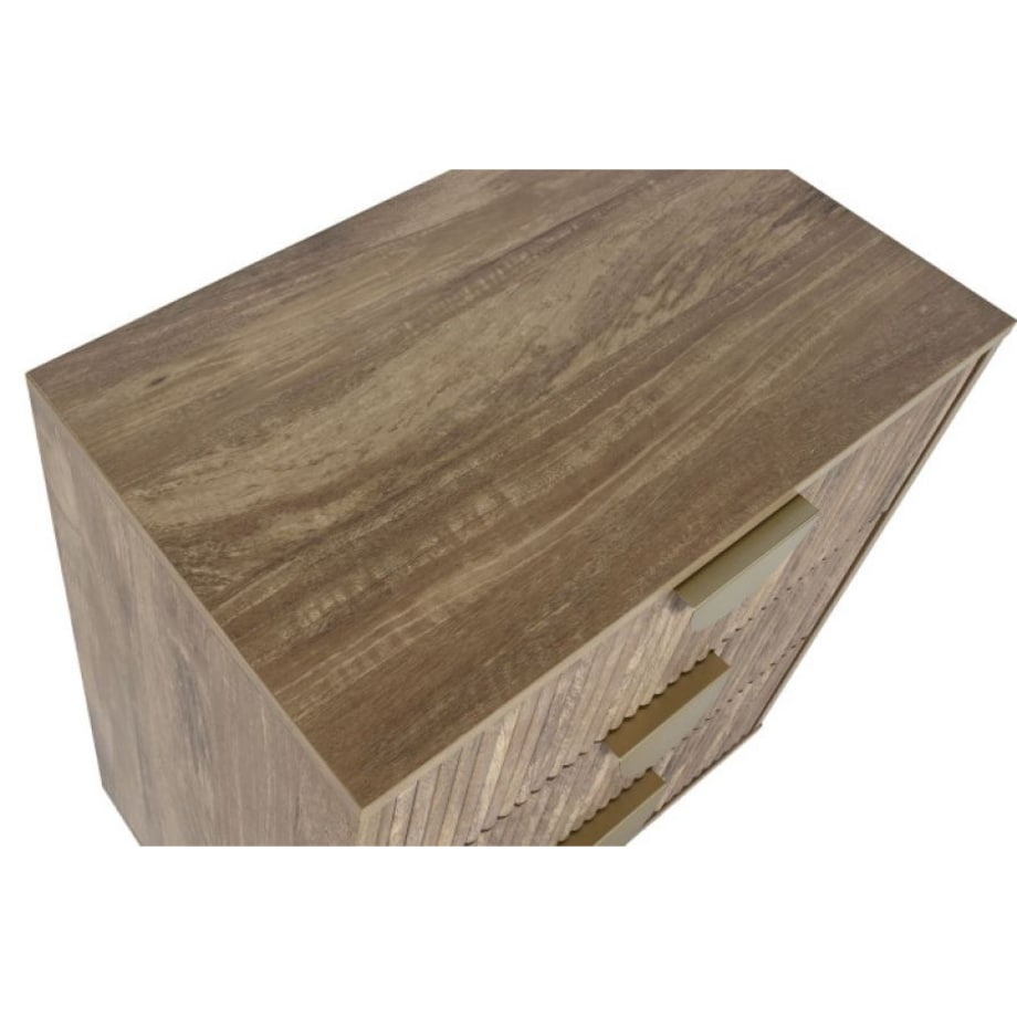 Komoda drewniana 77x60x39 cm ADOMO z szufladami