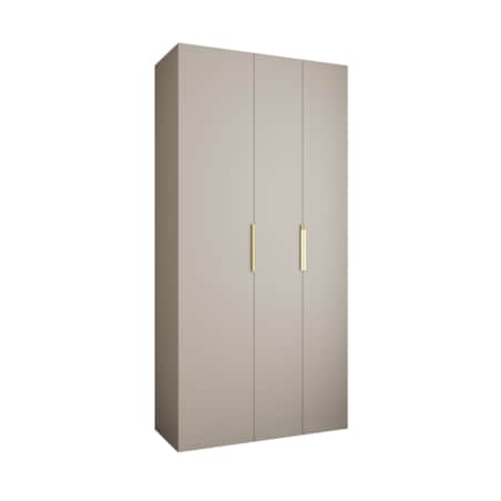 Szafa trzydrzwiowa Como 4 120 gł.50 kaszmir+złoty