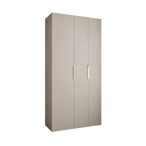 Szafa trzydrzwiowa Como 4 120 gł.50 kaszmir+złoty