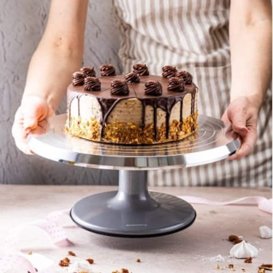 Patera obrotowa do ciast ciasta tortu babeczek 31cm KLAUSBERG