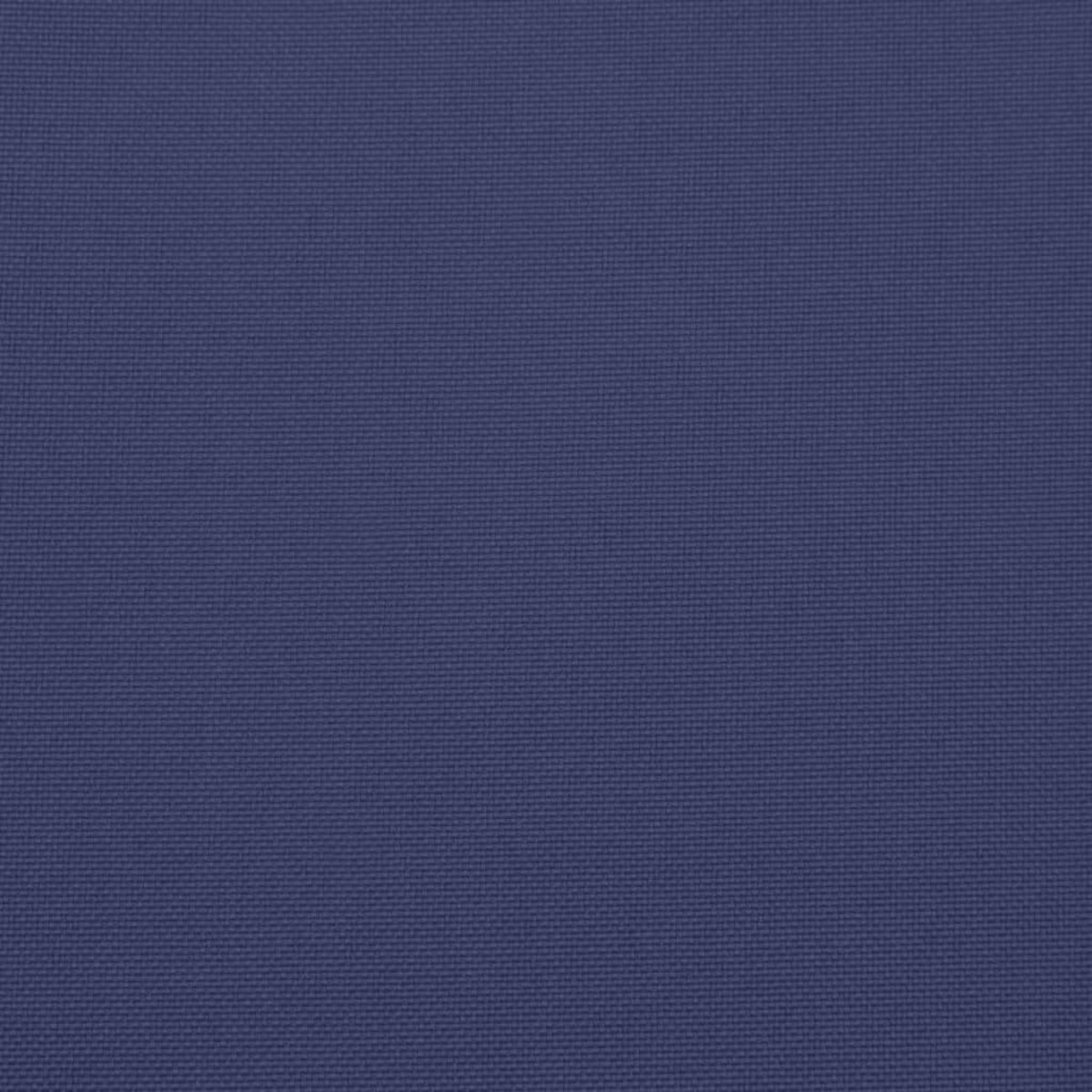 vidaXL Poduszki na krzesła, 2 szt., granatowe, 40x40x7 cm, tkanina