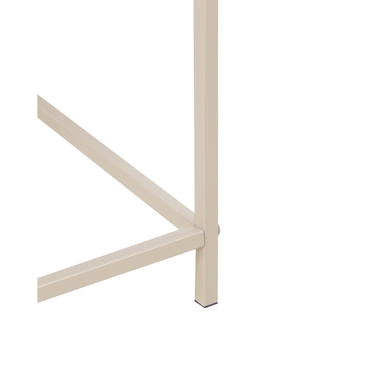 Donica na nóżkach TAPIEN Metal 70 cm Beżowy
