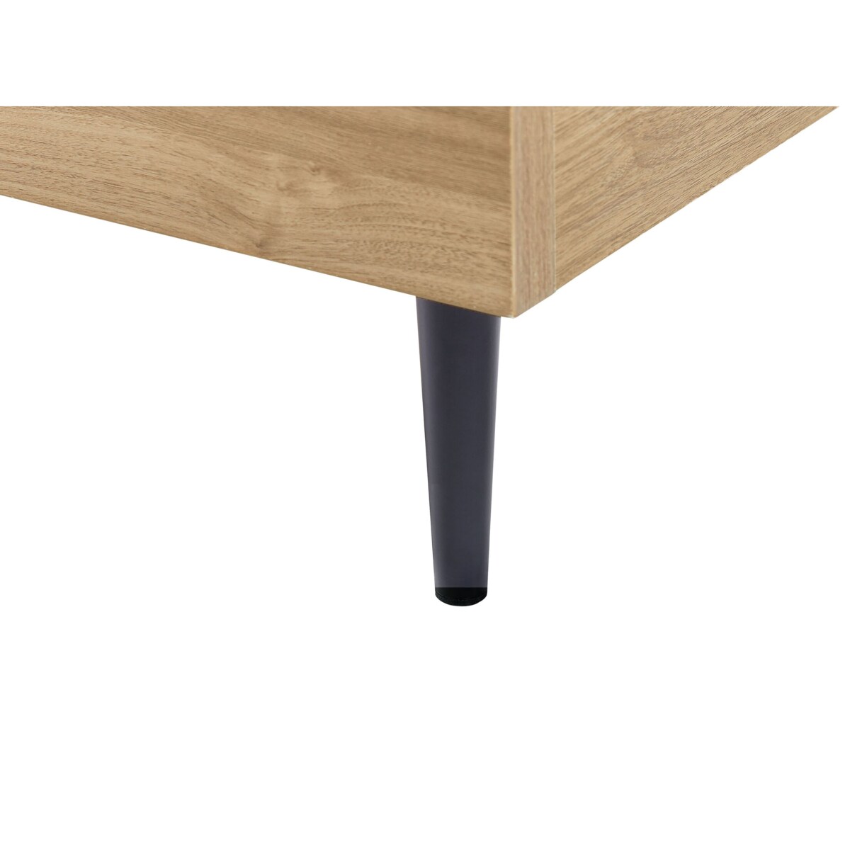 Łóżko ekoskóra 140 x 200 cm brązowe LIMANTON