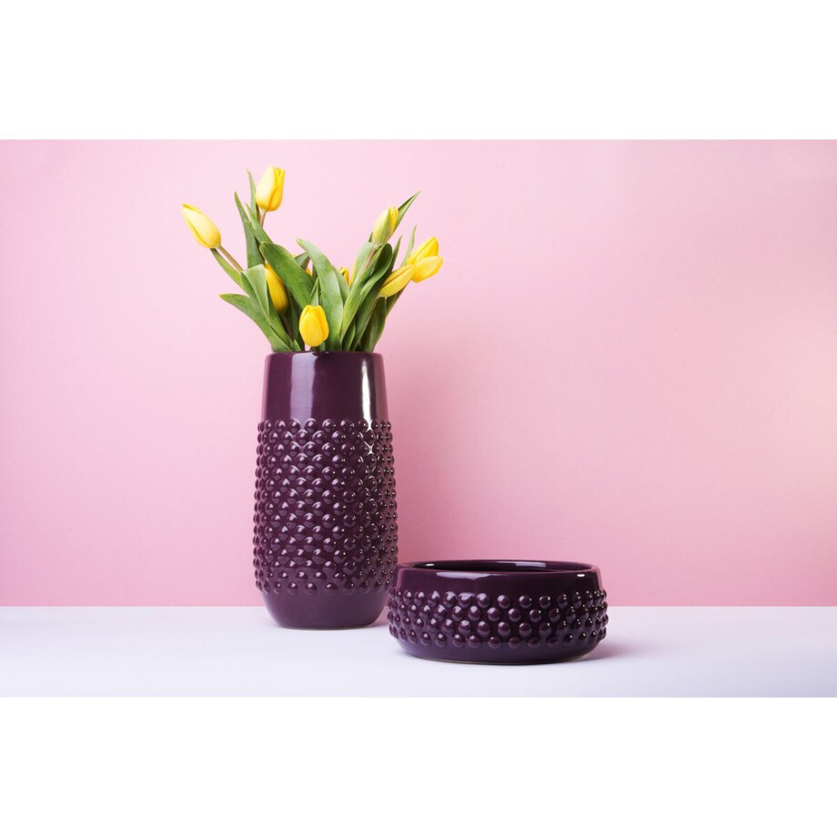 Konsimo AMAR Osłonka do kwiatów, fioletowy