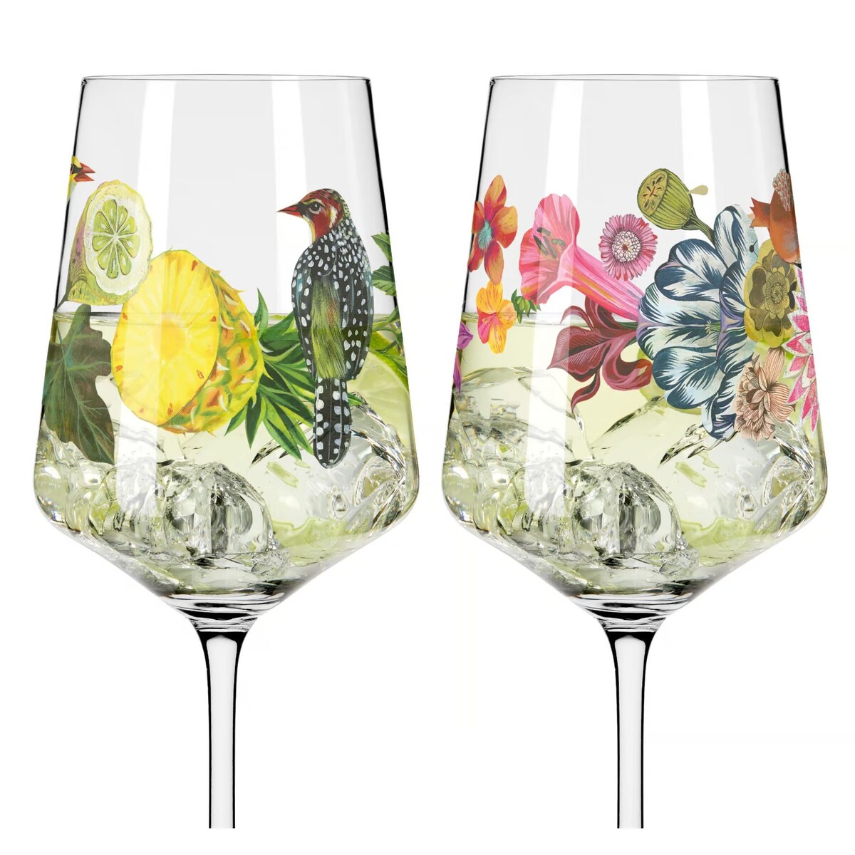 Ritzenhoff Zestaw 2 szt. kieliszków do aperitif koktajli soków Sommertau Hugo kryształ 5/6