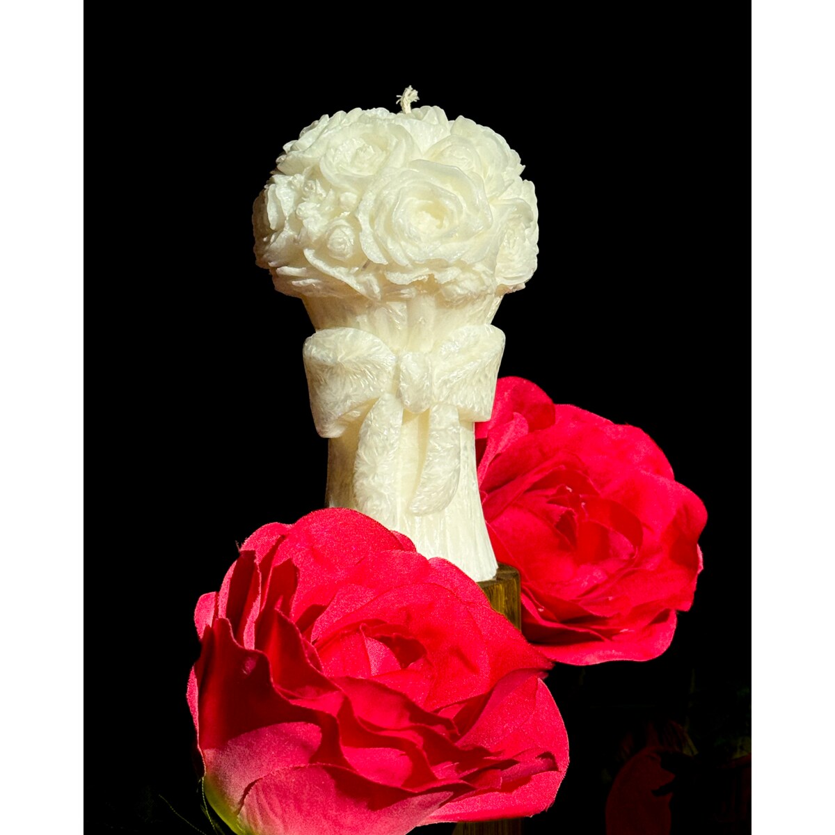 VERKOI Świeca Ozdobna Rose Bouquet