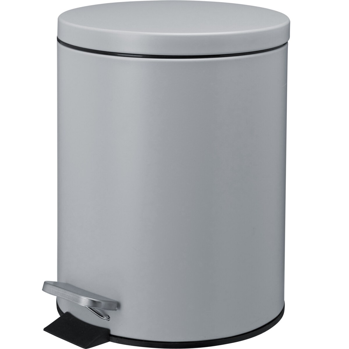 Kosz na śmieci NONI metalowy z pokrywą, 5 l
