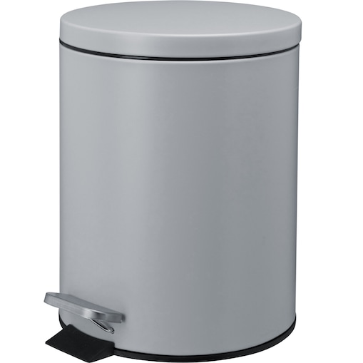 Kosz na śmieci NONI metalowy z pokrywą, 5 l