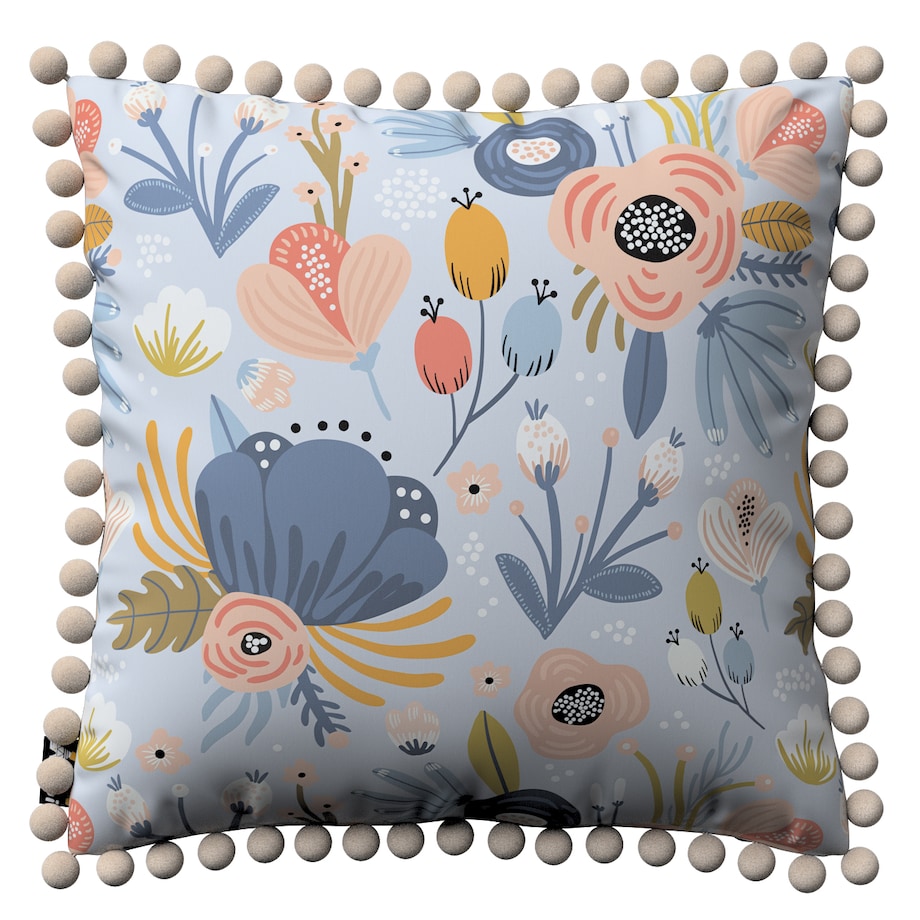 Poszewka Daisy 45x45 niebieski