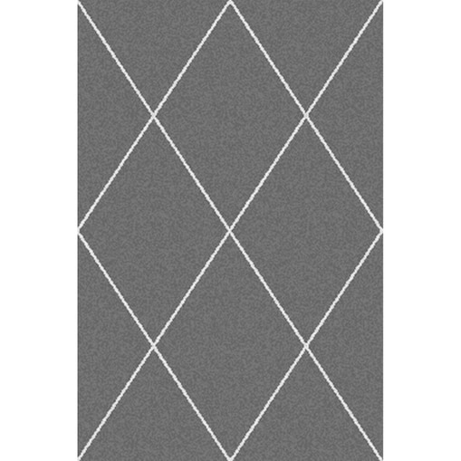 Dywan Royal Rhombs dark grey/cream 160x230cm, 160 x 230 cm