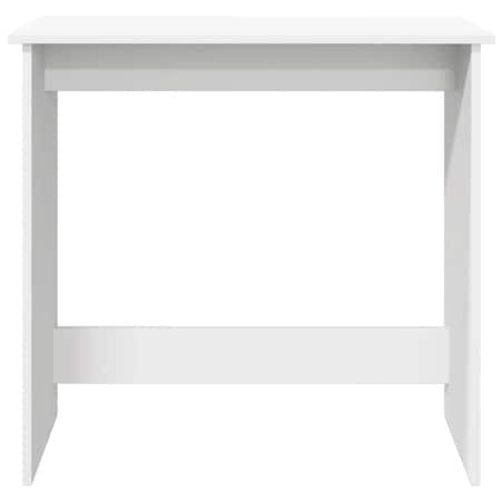 vidaXL Biurko, białe, 80x40x75 cm, materiał drewnopochodny