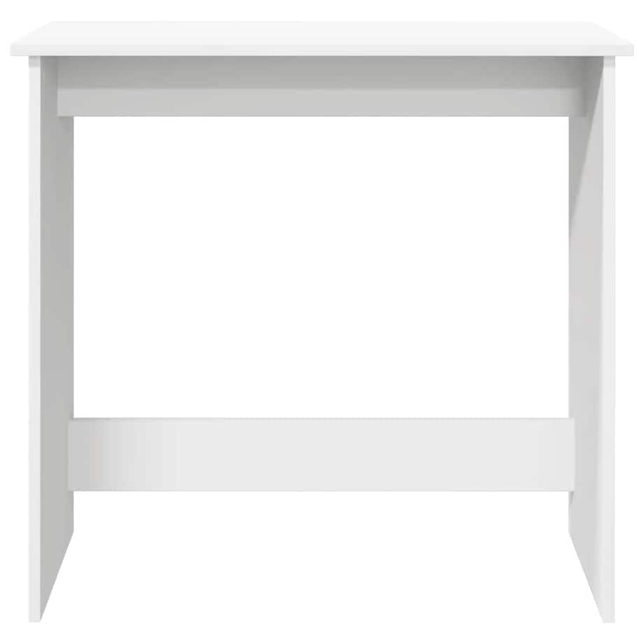 vidaXL Biurko, białe, 80x40x75 cm, materiał drewnopochodny