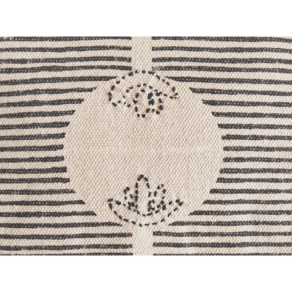 Puf LUTZ Bawełna Szary