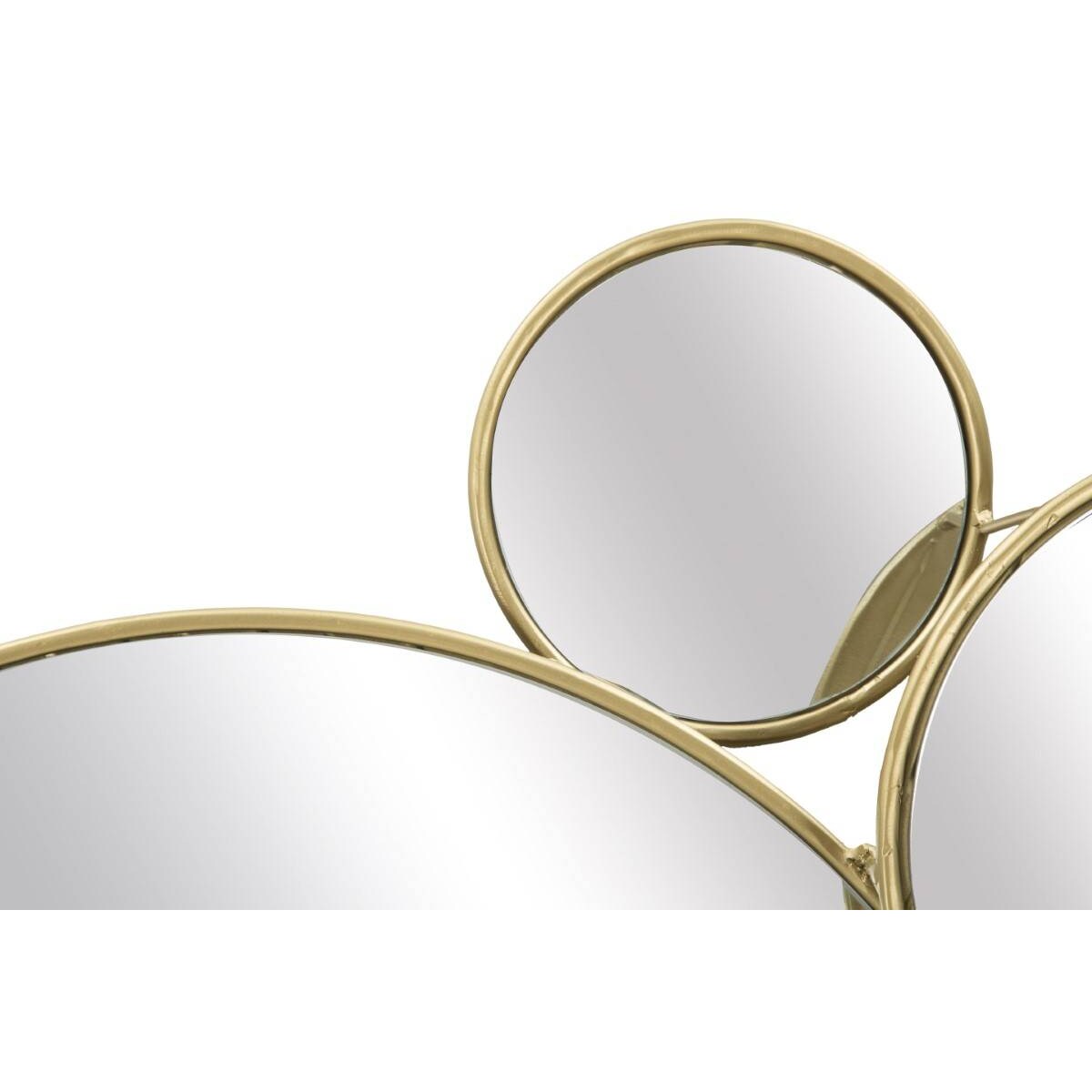 Lustro ścienne, kompozycja z luster różnych rozmiarów, 81 x 73 cm