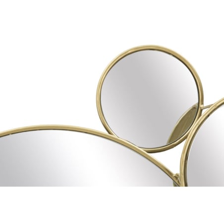 Lustro ścienne, kompozycja z luster różnych rozmiarów, 81 x 73 cm