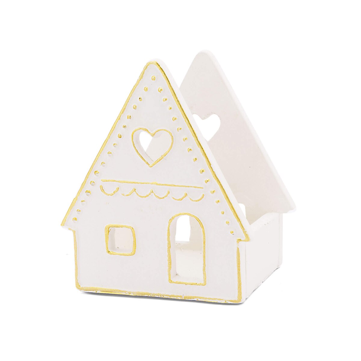 RITUALI DOMESTICI LALINEADORO Świecznik na tealight dom 10 x 9 x 12 cm