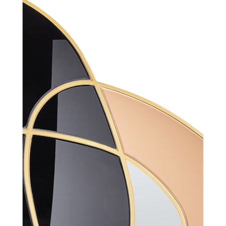 Lustro ścienne TAILLY Czarny