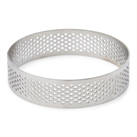 Perforowany okrągły pierścień do wypieków 10cm - Patisse