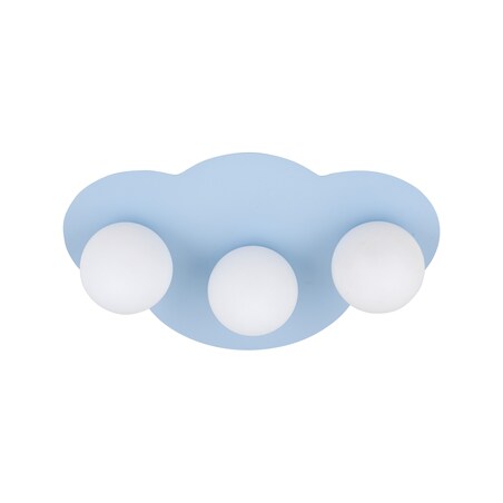 Tk Lighting Kinkiet Cloud New 3Xg9 Niebieski Nowoczesne Oświetlenie
