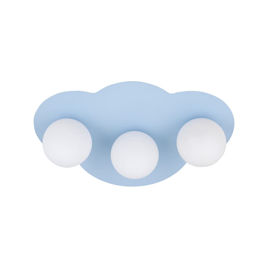 Tk Lighting Kinkiet Cloud New 3Xg9 Niebieski Nowoczesne Oświetlenie