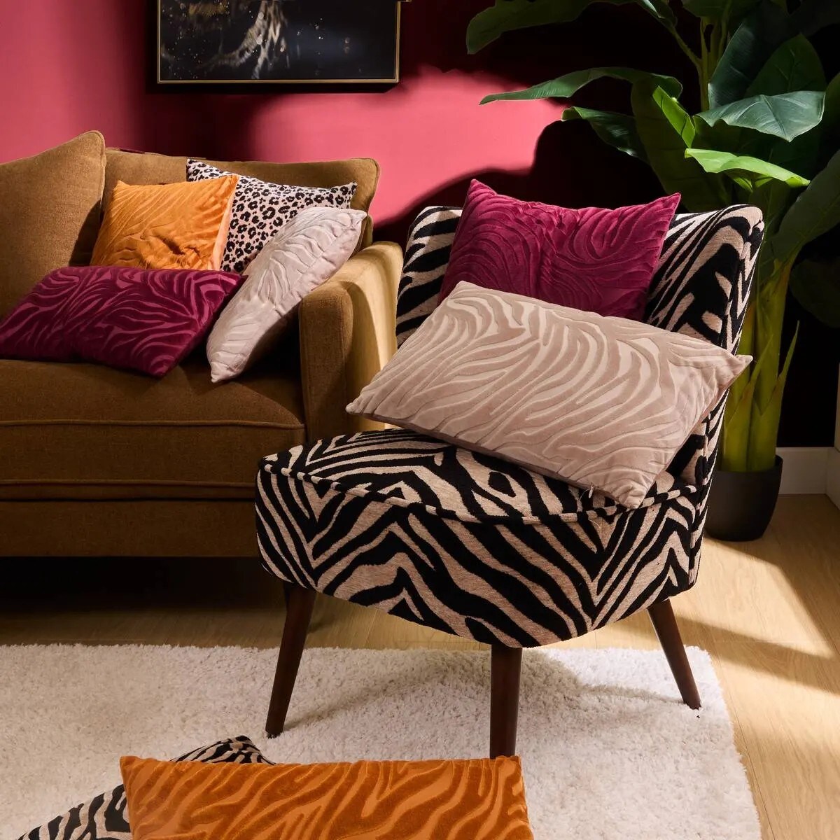 Fotel wypoczynkowy, tapicerowany Chiara