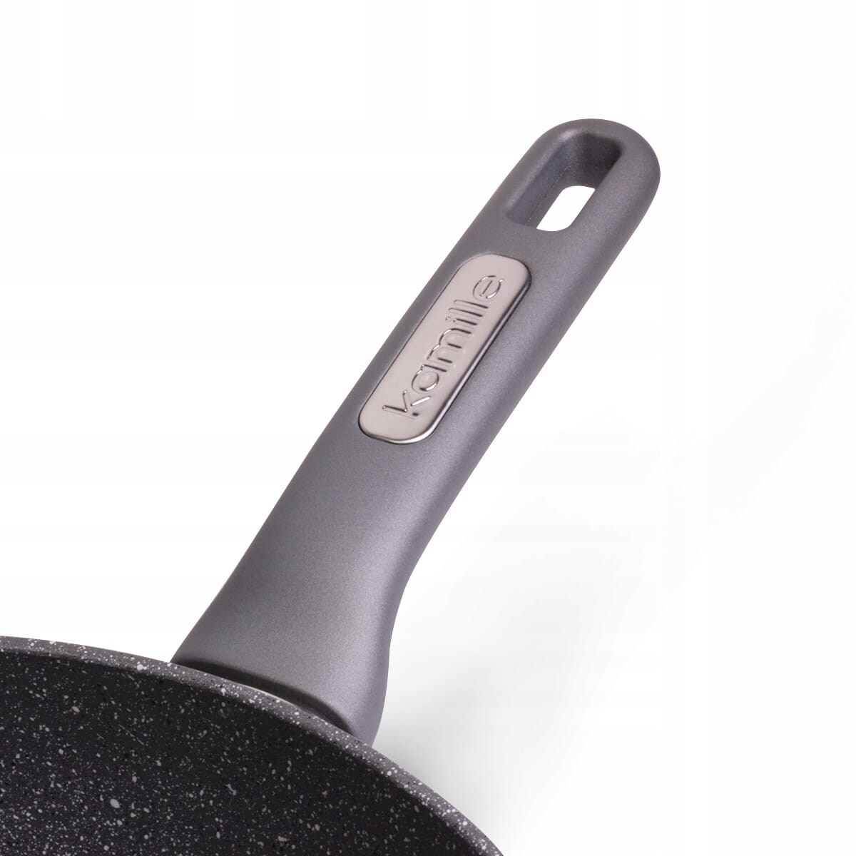 Patelnia głęboka wok granitowa 28cm indukcja KAMILLE