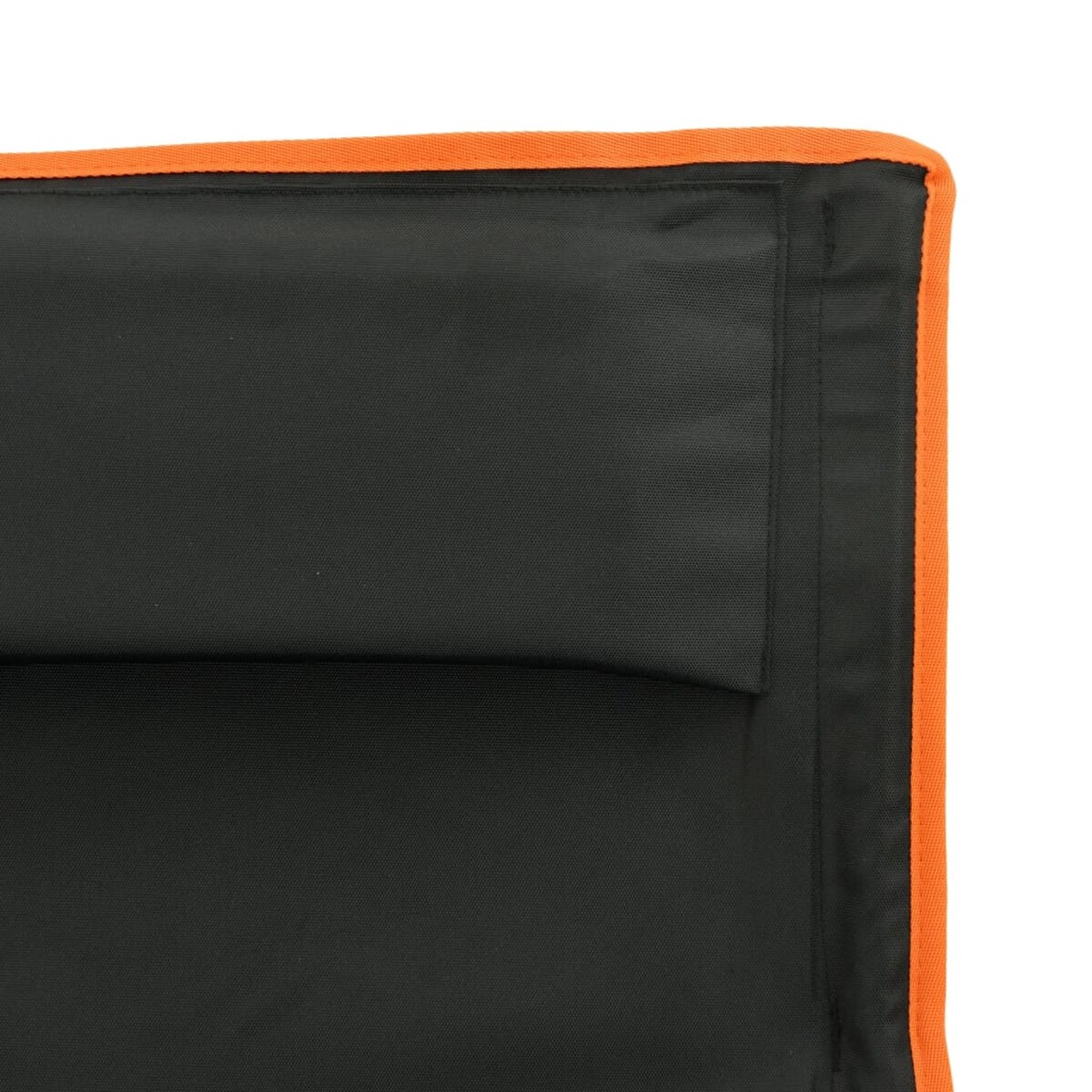 vidaXL Składane krzesła turystyczne, 2 szt., czarne