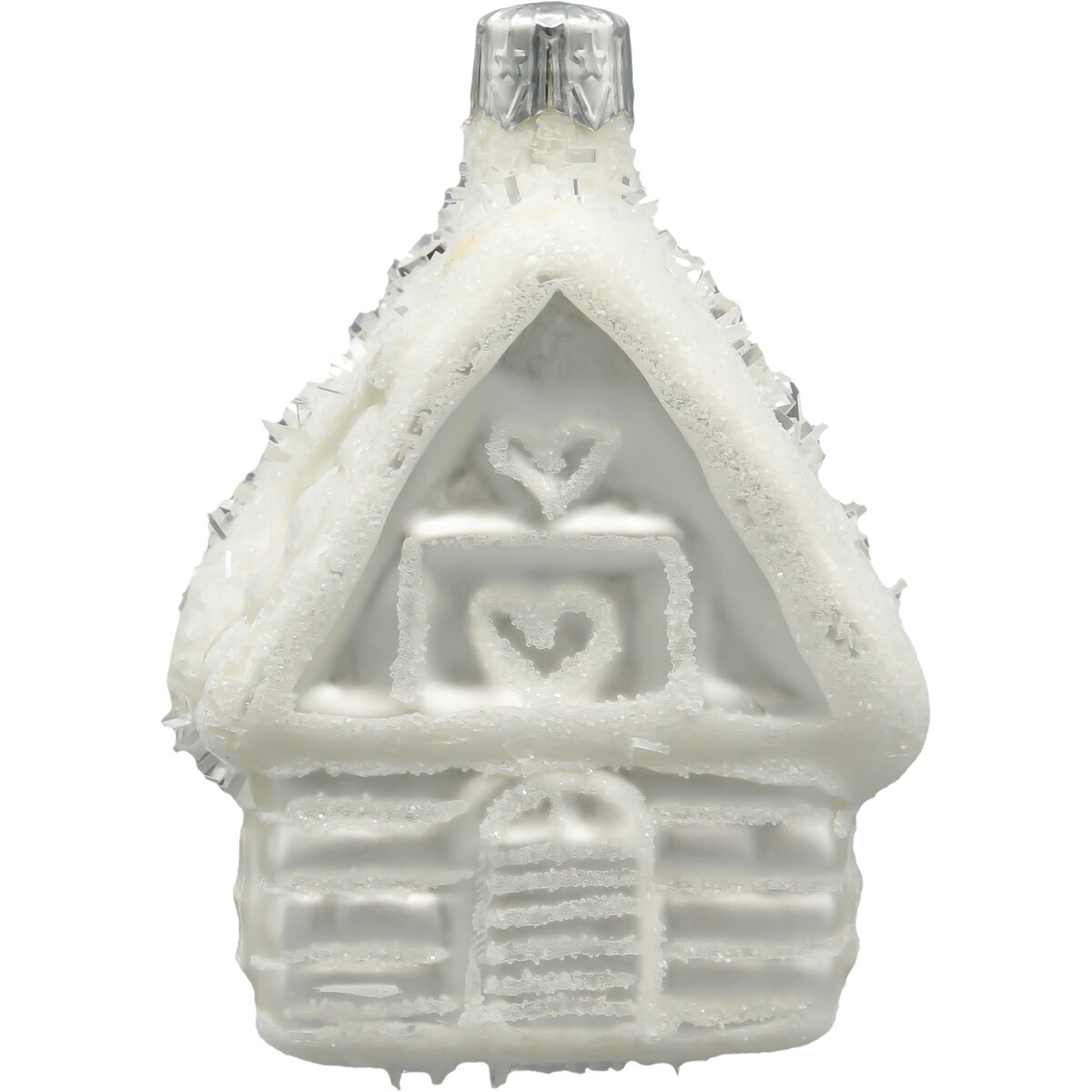 Bombka choinkowa: Domek w śniegu