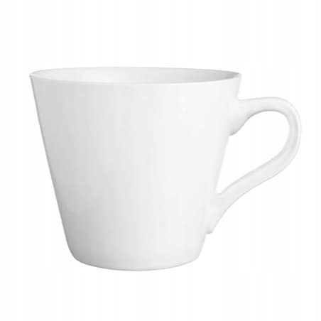 Zestaw do Kawy Herbaty Filiżanki 230 ml 6 szt + Spodki 6 szt