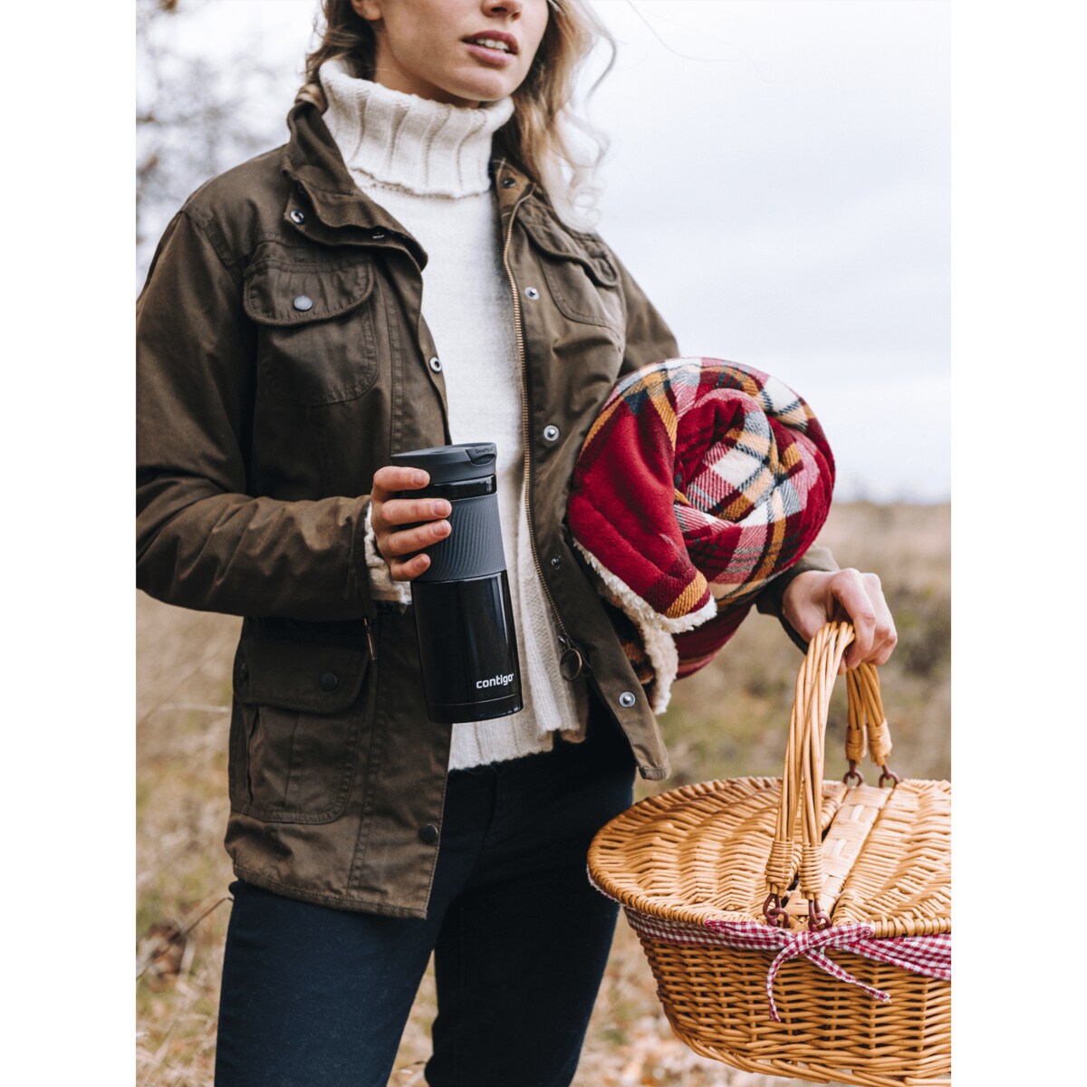 Kubek termiczny Contigo Byron 590ml - czarny