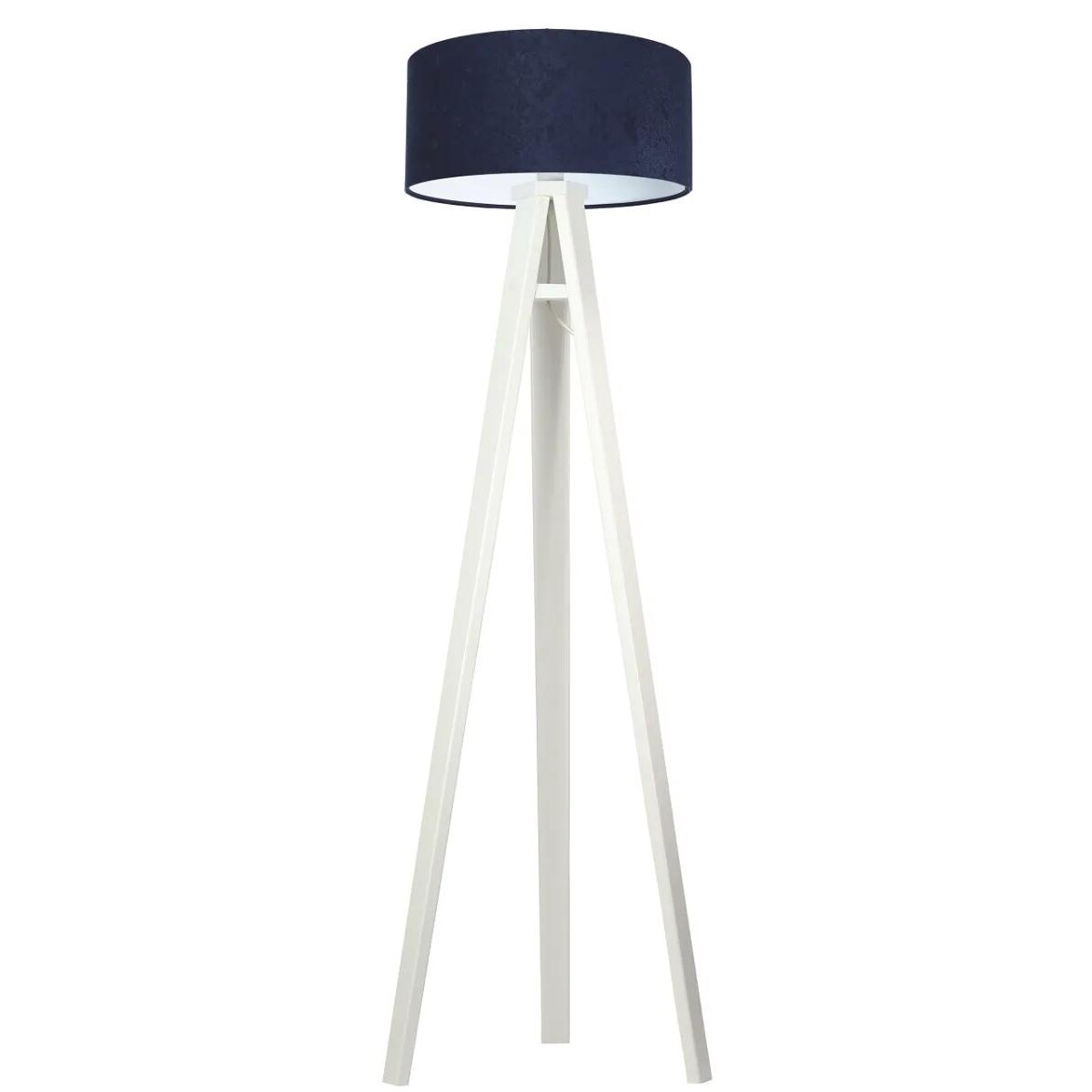 Lampa stojąca HOME 40 granatowa/biała/biała