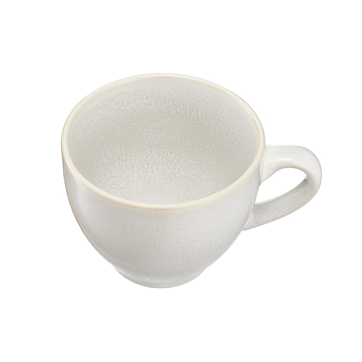 VILLA ITALIA Filiżanka do kawy ze spodkiem 220 ml kamionkowa NORDEN