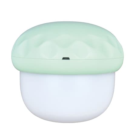 Seledynowa lampka nocna dla dzieci projektor: Grzybek